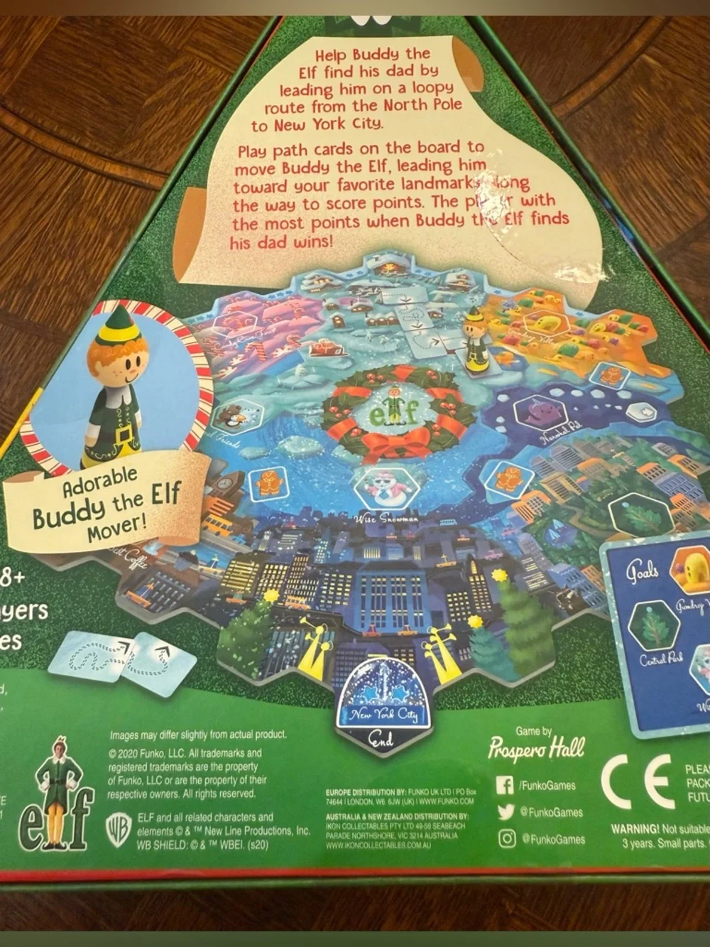 Buddy the Elf Movie Board Game